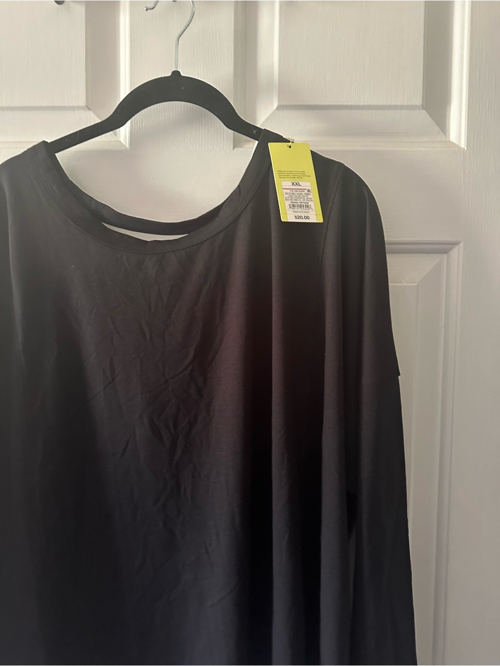 all in motion Black Scoop Neck Short Sleeve Tee with Tag